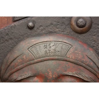 珍品極上総欅大黒金具蔵戸　W131 