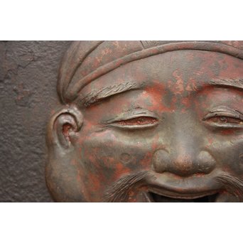 珍品極上総欅大黒金具蔵戸　W131 