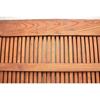 珍品極上総欅大黒金具蔵戸　W131 