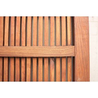 珍品極上総欅大黒金具蔵戸　W131 