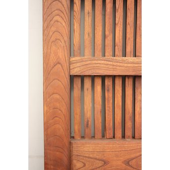 珍品極上総欅大黒金具蔵戸　W131 