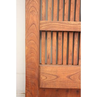 珍品極上総欅大黒金具蔵戸　W131 