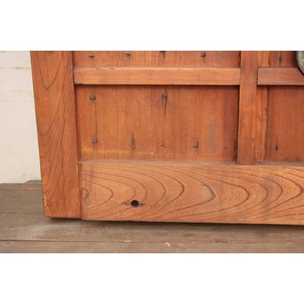 珍品極上総欅大黒金具蔵戸　W131 