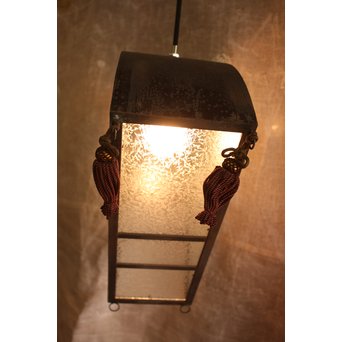 扇形膠硝子照明　A508 