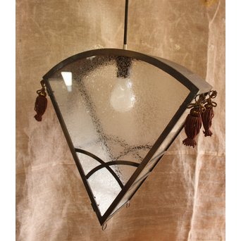 扇形膠硝子照明　A508 