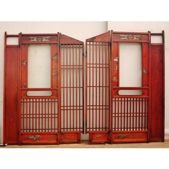 蔵戸囲みの門’くらまえ’　１対　W173