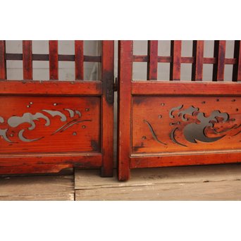 蔵戸囲みの門’くらまえ’　１対　W173 