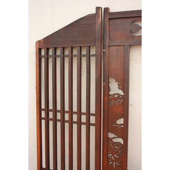 蔵戸囲みの門’くらまえ’　１対　W173 