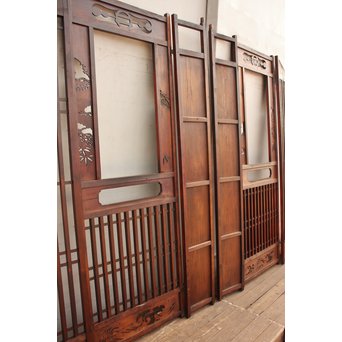 蔵戸囲みの門’くらまえ’　１対　W173 