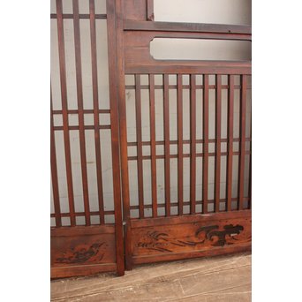 蔵戸囲みの門’くらまえ’　１対　W173 