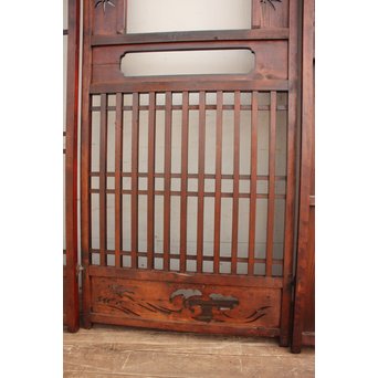 蔵戸囲みの門’くらまえ’　１対　W173 