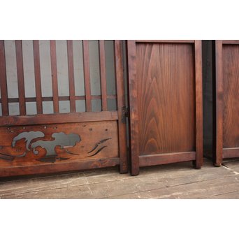 蔵戸囲みの門’くらまえ’　１対　W173 