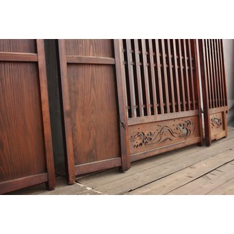 蔵戸囲みの門’くらまえ’　１対　W173 