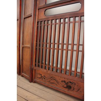 蔵戸囲みの門’くらまえ’　１対　W173 