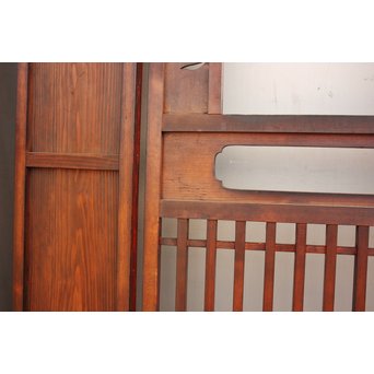 蔵戸囲みの門’くらまえ’　１対　W173 