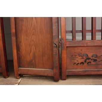 蔵戸囲みの門’くらまえ’　１対　W173 