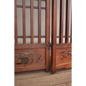 蔵戸囲みの門’くらまえ’　１対　W173 