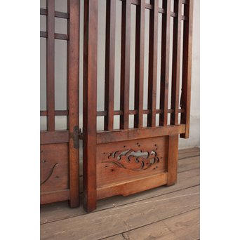 蔵戸囲みの門’くらまえ’　１対　W173 