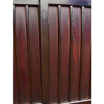 パーテション付両引き松本階段箪笥　M36 