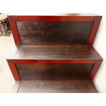 パーテション付両引き松本階段箪笥　M36 