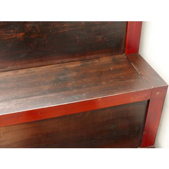 パーテション付両引き松本階段箪笥　M36 