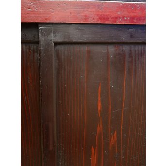 パーテション付両引き松本階段箪笥　M36 