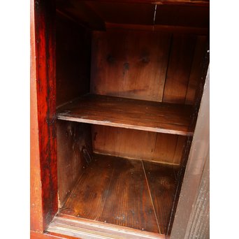 パーテション付両引き松本階段箪笥　M36 