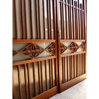 意匠遊郭建具１対　GD386 