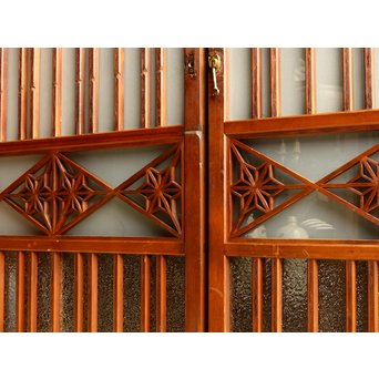 意匠遊郭建具１対　GD386 