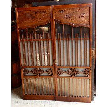 意匠遊郭建具１対　GD386 