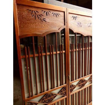 意匠遊郭建具１対　GD386 