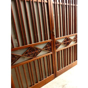 意匠遊郭建具１対　GD386 