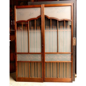 意匠遊郭建具１対　GD386 