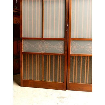 意匠遊郭建具１対　GD386 