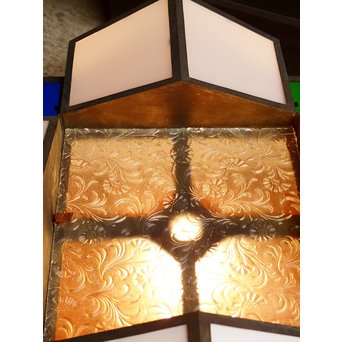 城型古銅真鍮照明　A809 