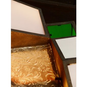 城型古銅真鍮照明　A809 