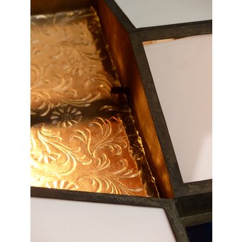 城型古銅真鍮照明　A809 