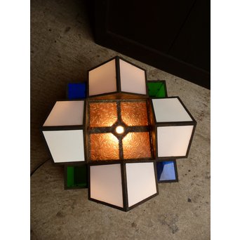 城型古銅真鍮照明　A809 