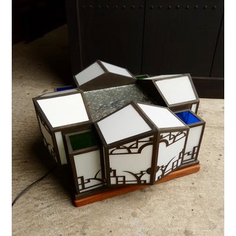 城型古銅真鍮照明　A809 