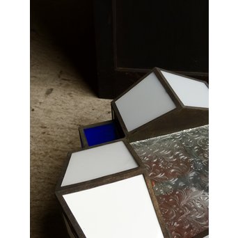 城型古銅真鍮照明　A809 