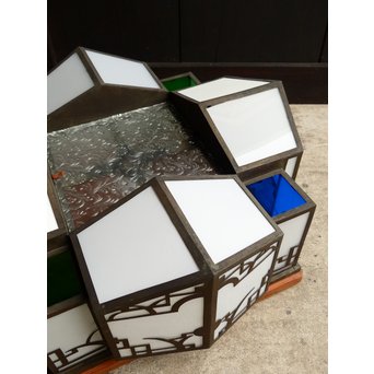 城型古銅真鍮照明　A809 