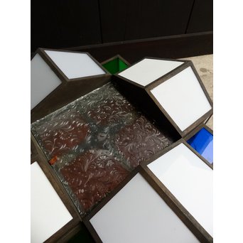 城型古銅真鍮照明　A809 