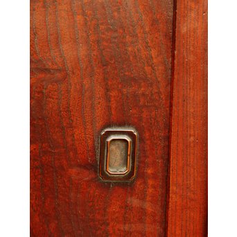 極上漆飴色欅階段箪笥　M38 