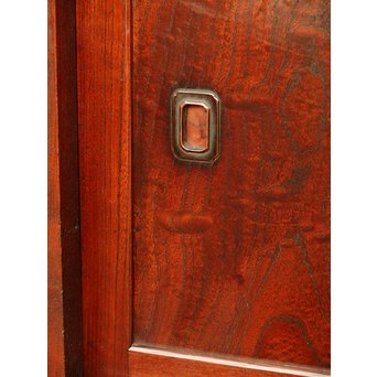 極上漆飴色欅階段箪笥　M38 