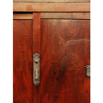 極上漆飴色欅階段箪笥　M38 