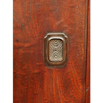 極上漆飴色欅階段箪笥　M38 