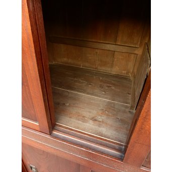 極上漆飴色欅階段箪笥　M38 