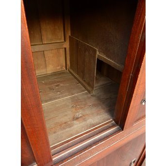 極上漆飴色欅階段箪笥　M38 