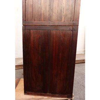 極上漆飴色欅階段箪笥　M38 