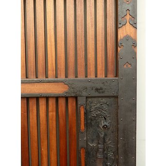 絶品富山升格子蔵戸　W217 